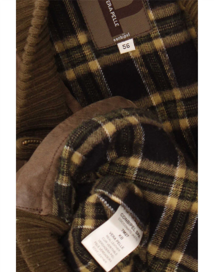 Conbipel Veste en Cuir Homme IT 56 2XL Marron