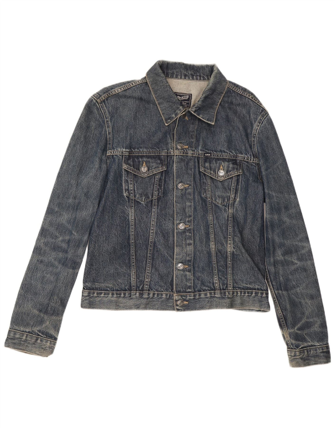 Gas Veste en Jean Femme UK 18 XL Bleu Coton