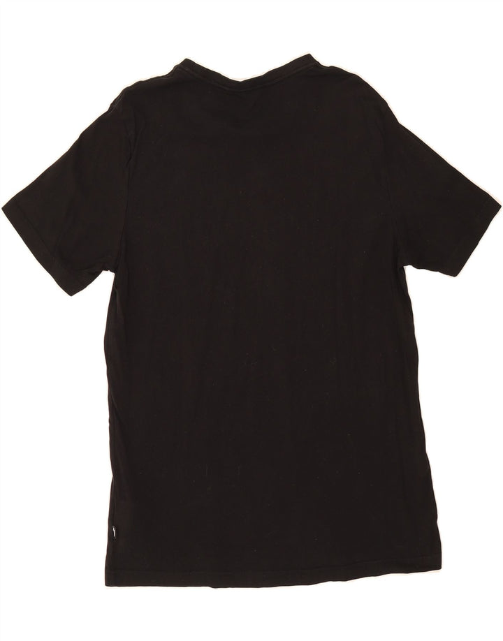 PUMA Mens Graphic T-Shirt Top Large Black Cotton Vintage Puma and Second-Hand Puma from Messina Hembry 