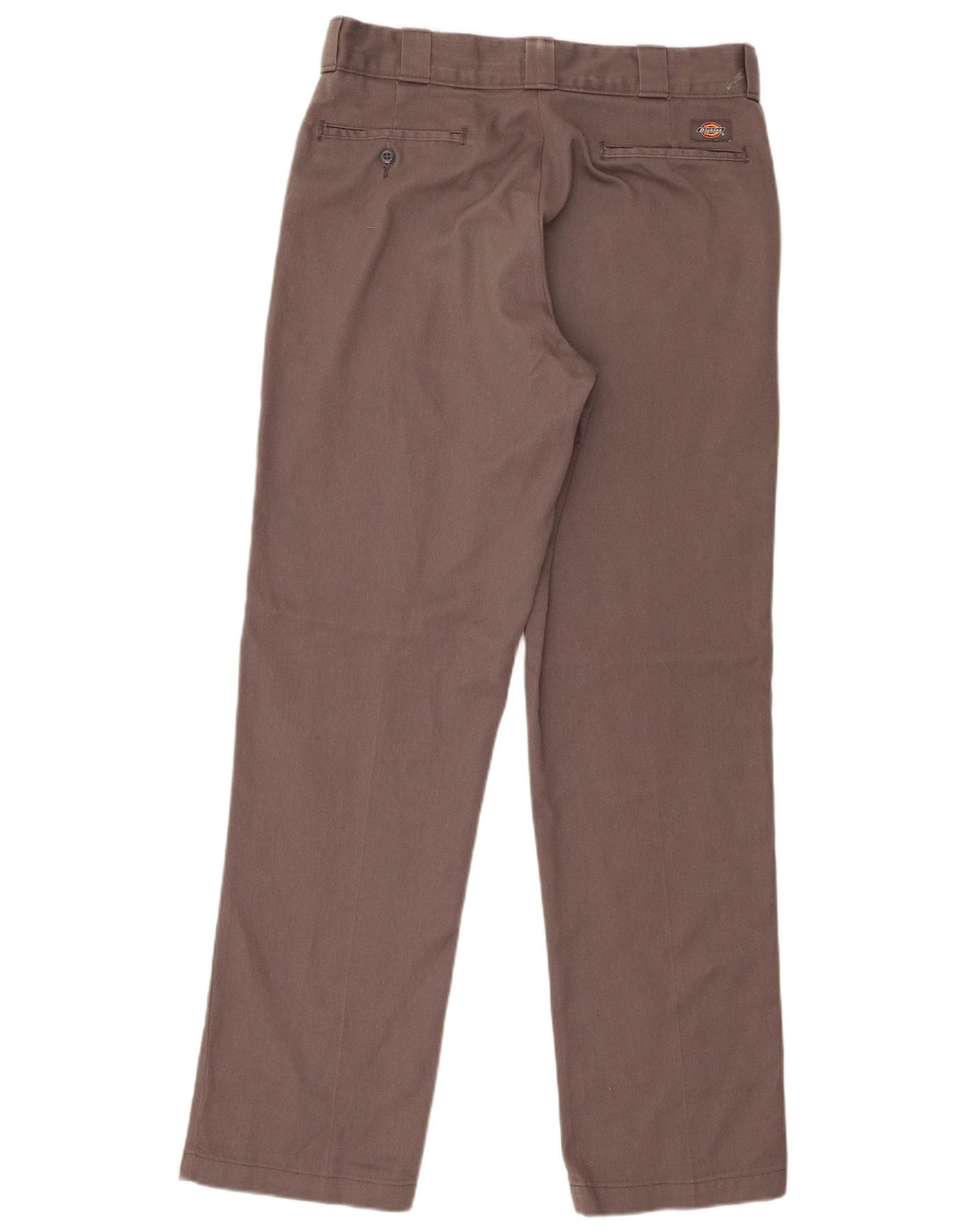 Dickies Pantalon Chino Droit Homme W34 L34 Gris Polyester