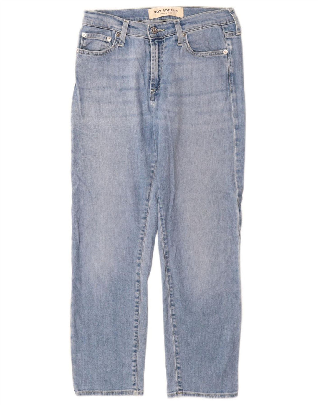 ROY ROGERS Jean court femme W29 L25 coton bleu