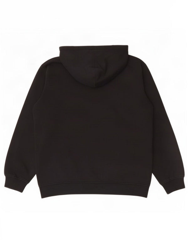 Adidas Pull à capuche graphique pour homme en coton noir moyen