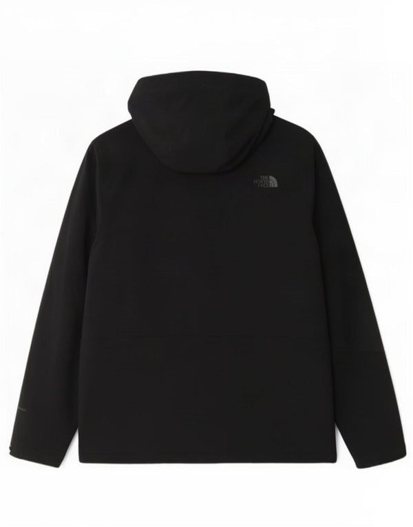 The North Face Veste coupe-vent à capuche pour homme UK 40 Large Noir Polyester