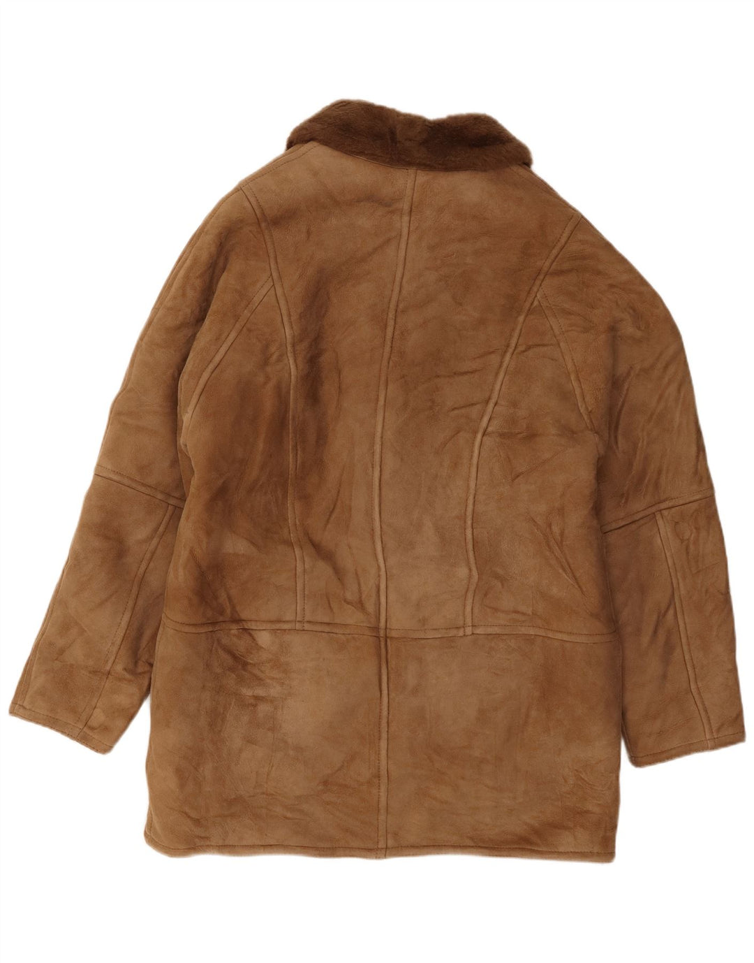 Breco's Manteau en peau de mouton pour homme IT 52 XL en peau de mouton beige