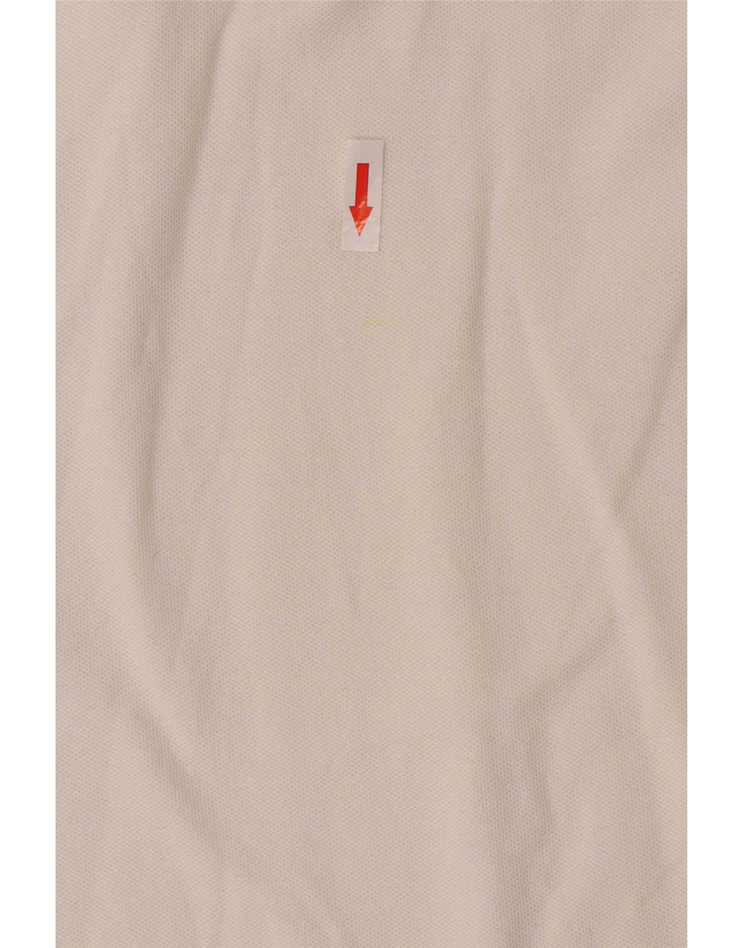 Fila Polo à manches longues homme grand blanc coton