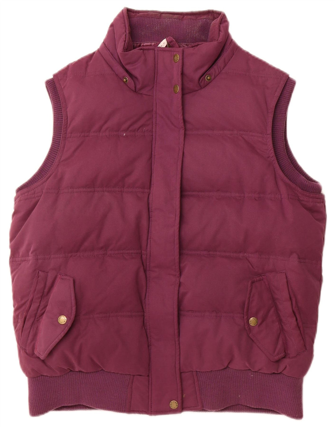 Fat Face Gilet rembourré pour femme UK 16 Large Violet Polyester