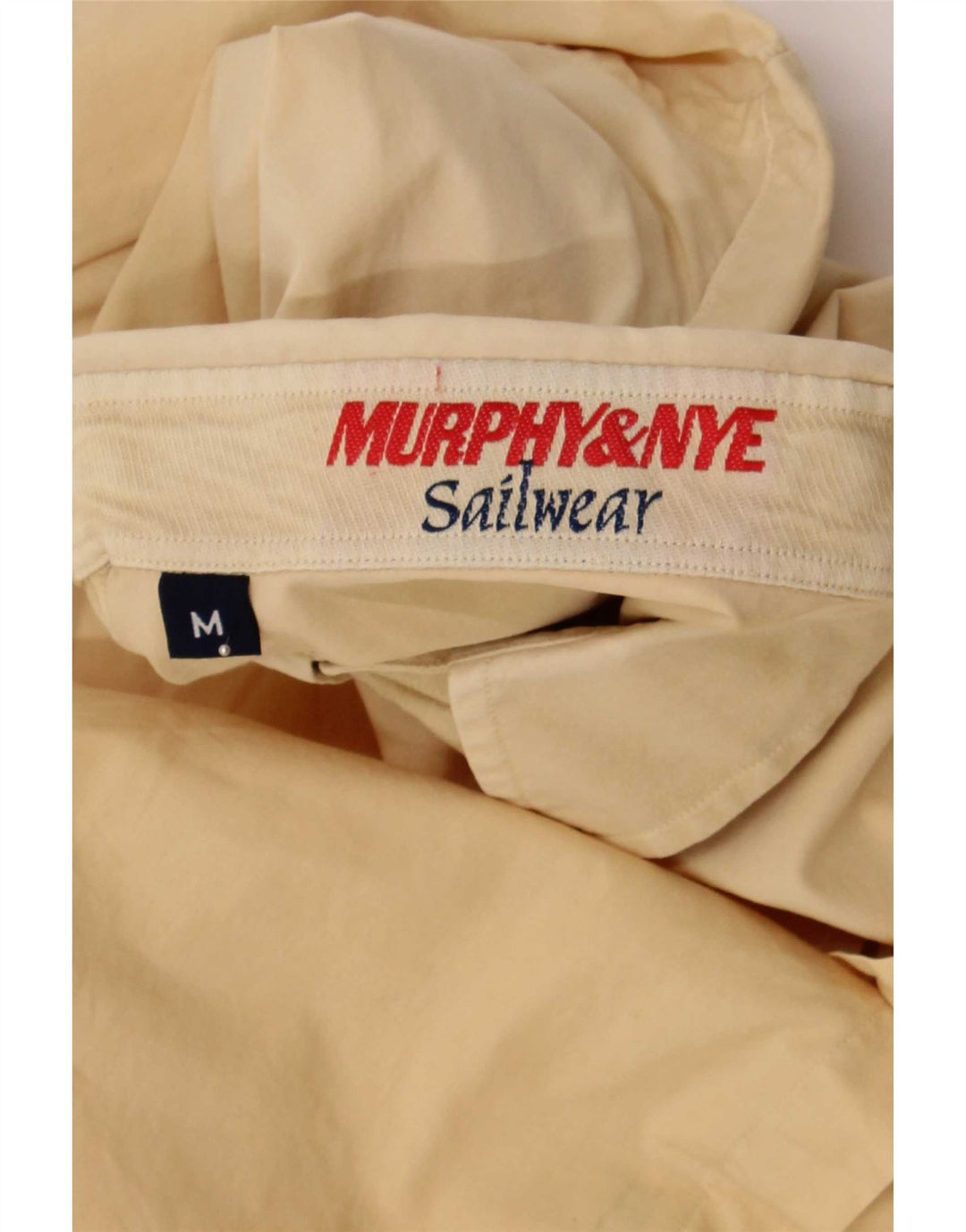 Murphy & Nye Chemise à Manches Courtes Homme Beige Moyen