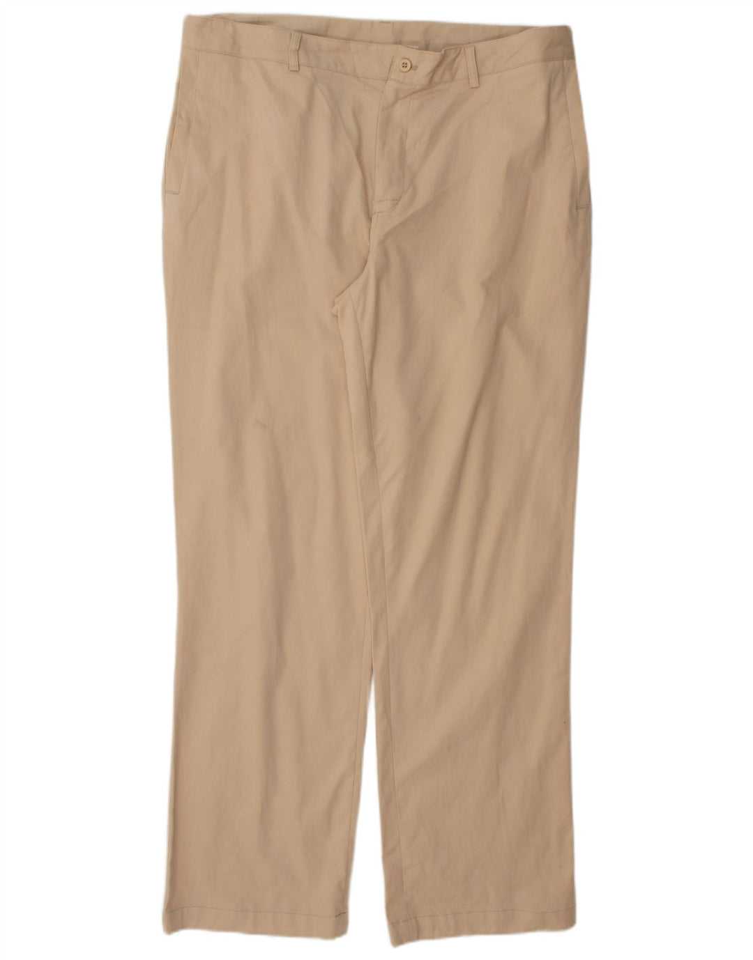 FILA Pantalon Chino Droit Homme W38 L32 Beige Coton