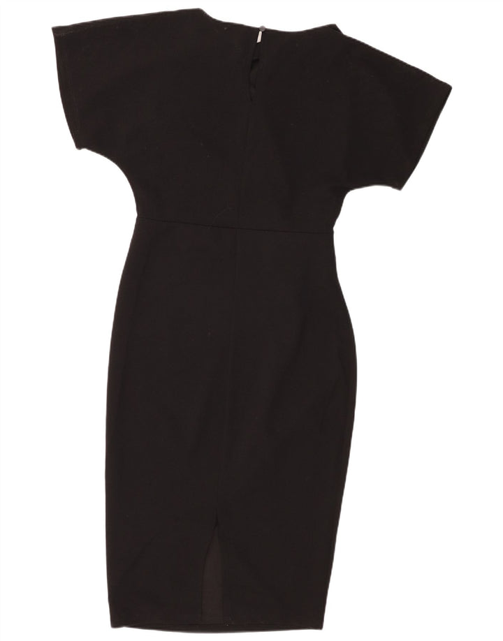 Lipsy Robe fourreau chauve-souris pour femme UK 10 Small Noir