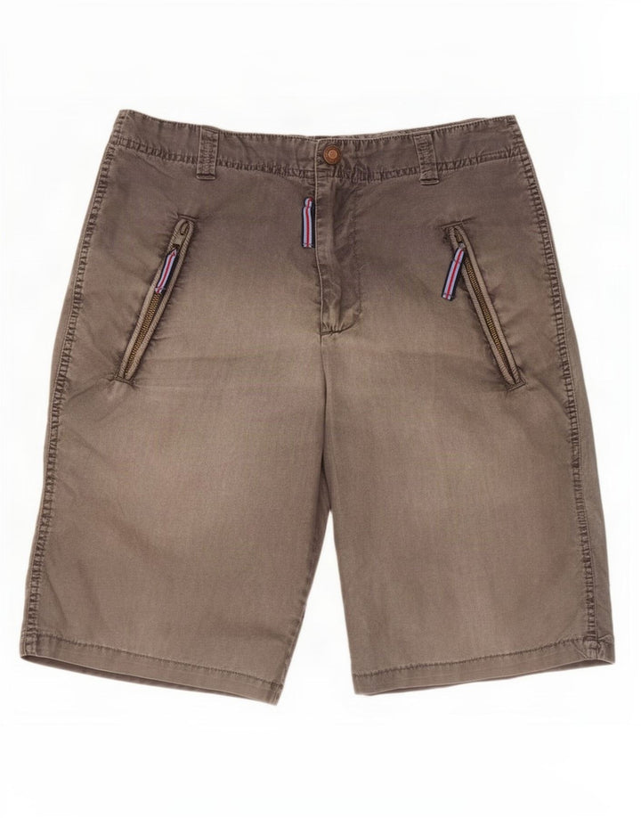 Zara Short Chino Homme EU 38 Small W30 Gris Polyester