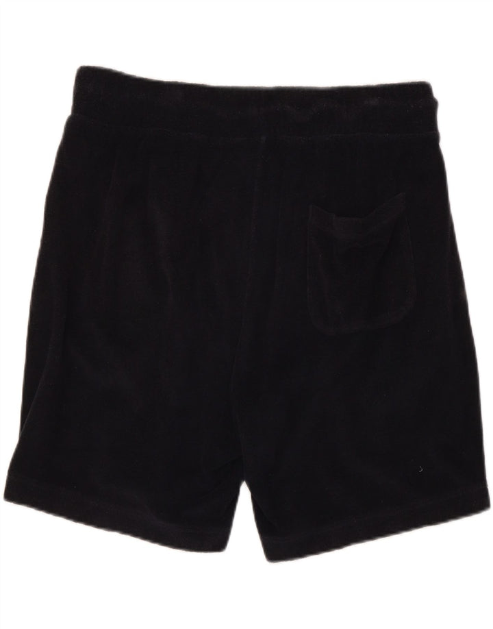 REISS Short de sport homme grand noir coton