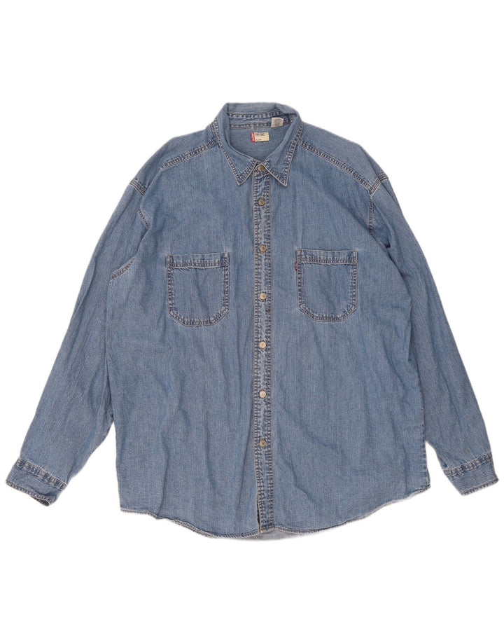 Levi's Chemise en Jean XL Homme Bleu Coton