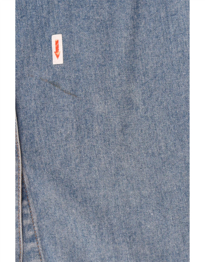 Zara Femme Jupe En Jean Petit W28 Bleu