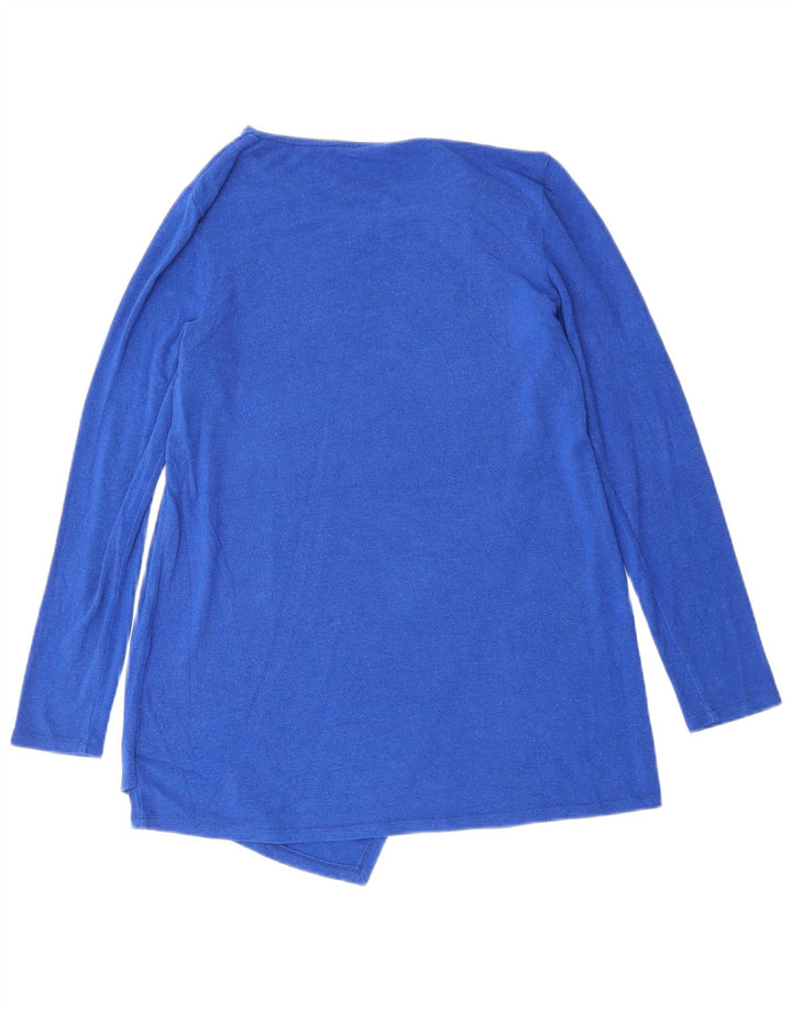 Phase Eight Tunique asymétrique à manches longues pour femme UK 14 Large Bleu