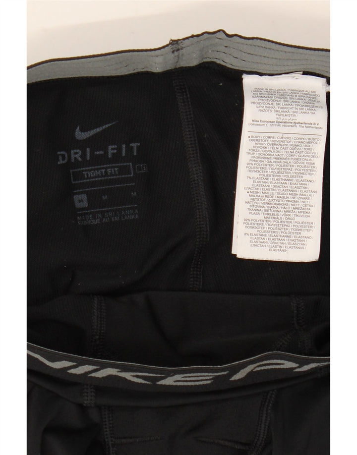 Nike Legging graphique coupe ajustée pour homme Noir moyen Polyester