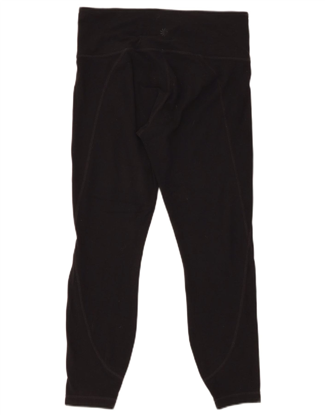ATHLETA Leggings Femme UK 12 Nylon Noir Moyen