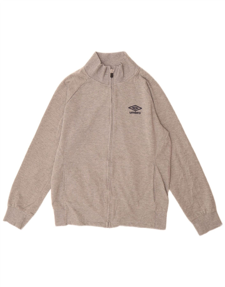 Umbro Veste de survêtement pour femme UK 16 Large Gris Moucheté Coton
