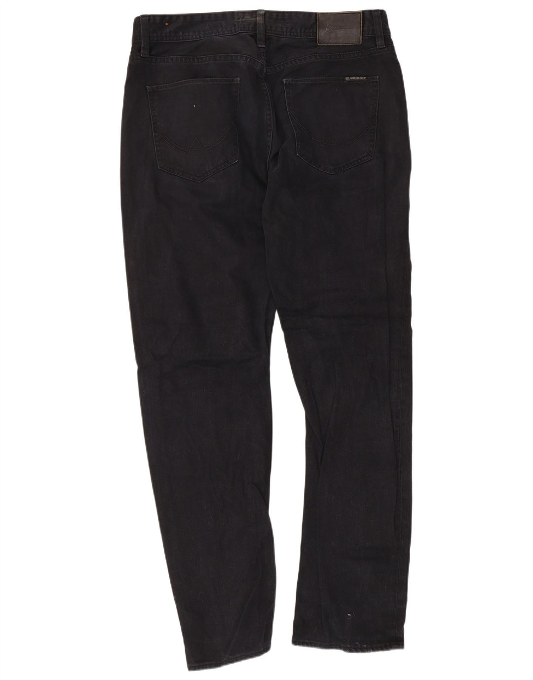 SUPERDRY Jean Ample Copperfill Homme W34 L32 Noir Coton
