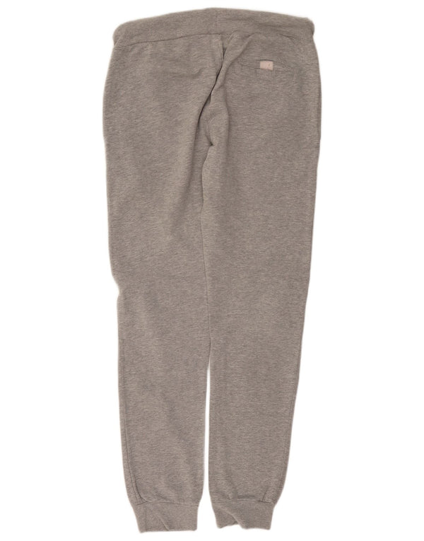 Ellesse Pantalon De Survêtement Graphique Joggers Gris Moyen Coton Moucheté Homme