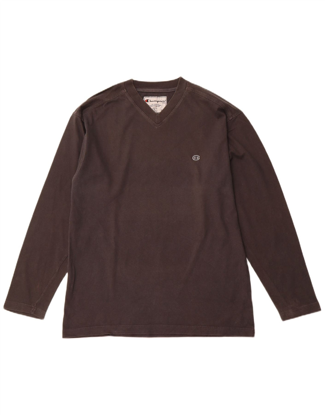 Champion Haut Homme Manches Longues XL Gris Coton