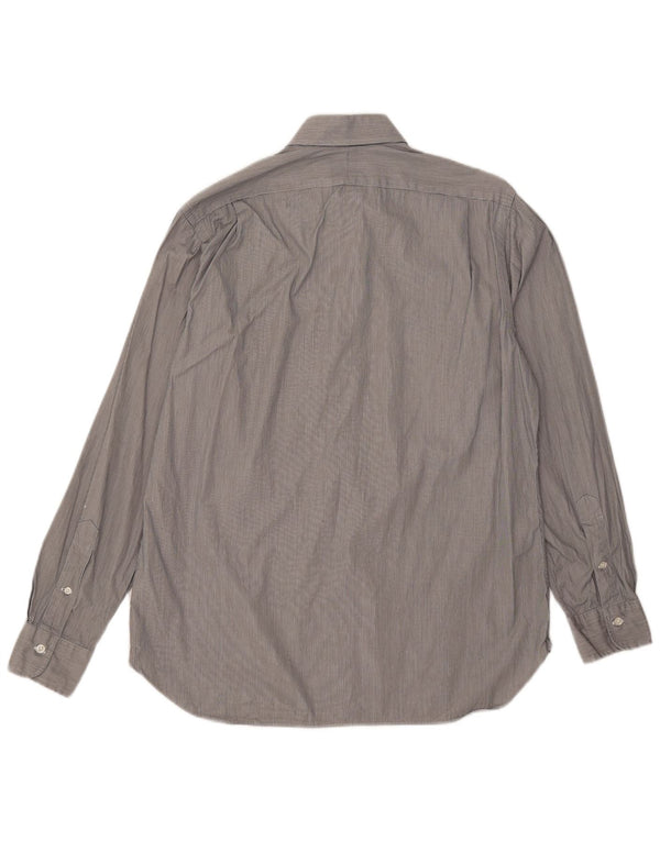 Polo Ralph Lauren Chemise homme Taille 40/41 16 Grand coton à fines rayures grises