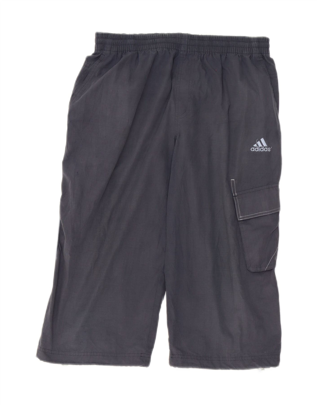Adidas Homme Bermuda Sport Short Petit Bleu Marine Polyester