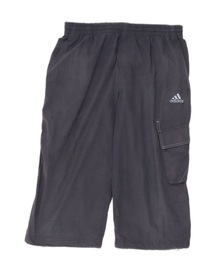 Adidas Homme Bermuda Sport Short Petit Bleu Marine Polyester