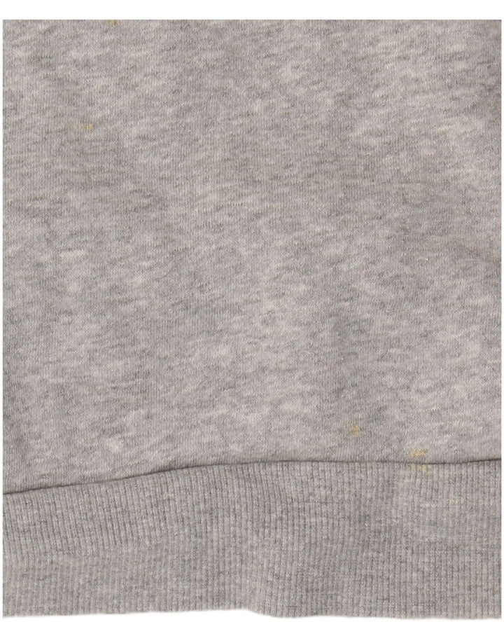 ADIDAS Pull à capuche graphique pour garçon 13-14 ans Gris Coton