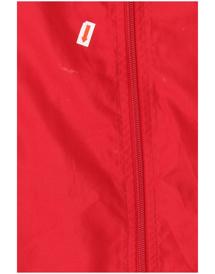 LOTTO Veste de Survêtement Homme Rouge Moyen Polyester Colorblock