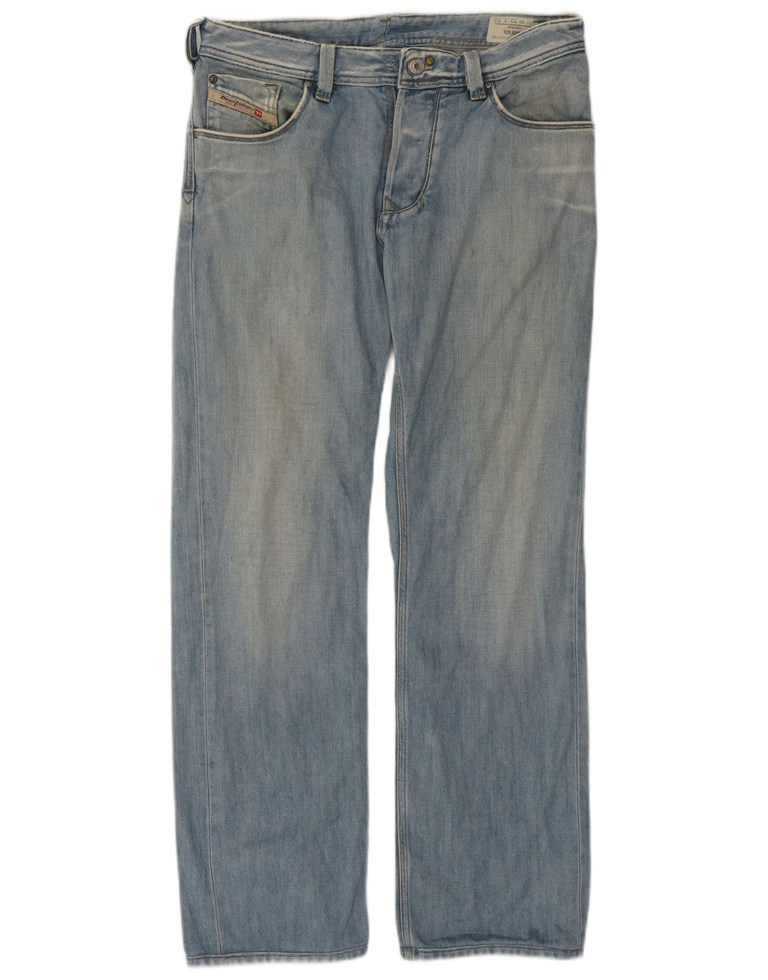 Diesel Jean Droit Yarik Homme W32 L32 Bleu