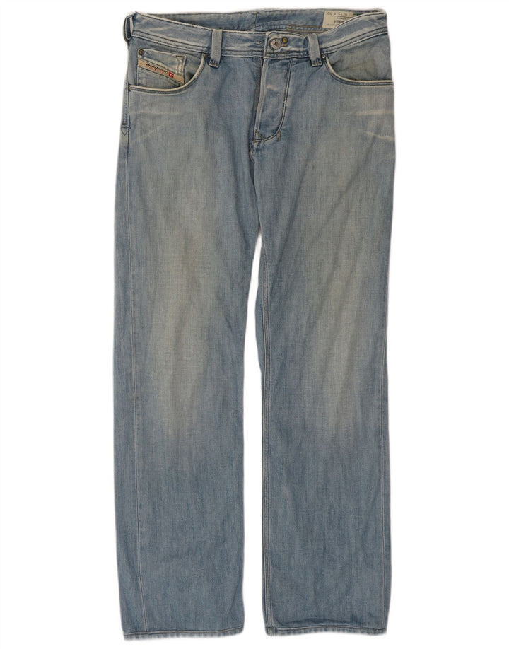 Diesel Jean Droit Yarik Homme W32 L32 Bleu