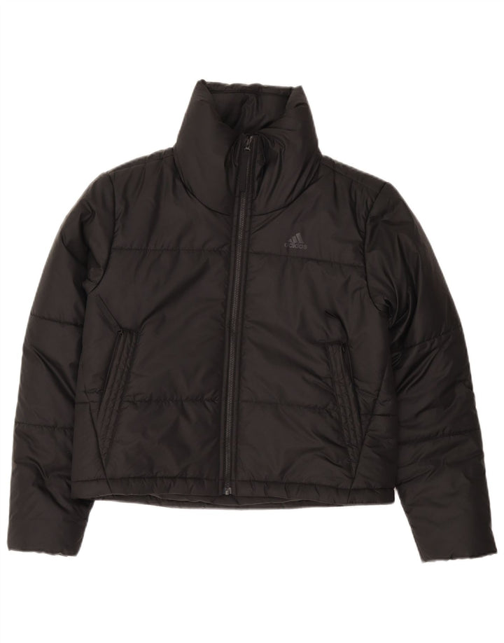 Adidas Veste courte rembourrée pour femme UK 4/6 XS Noir