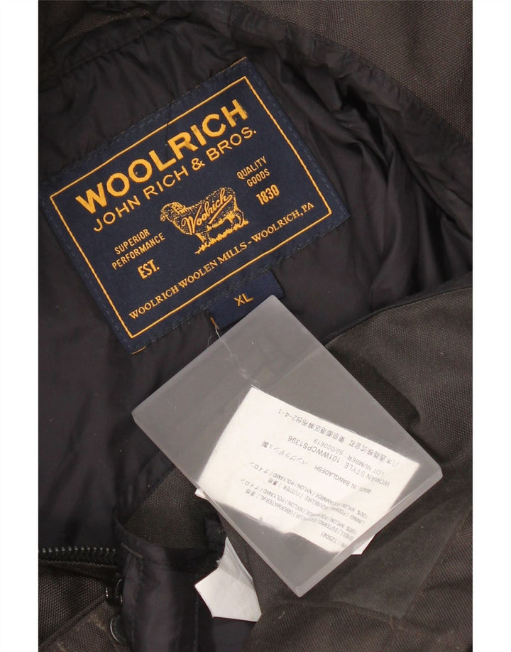 Woolrich Veste Utilitaire Femme UK 18 XL Nylon Noir