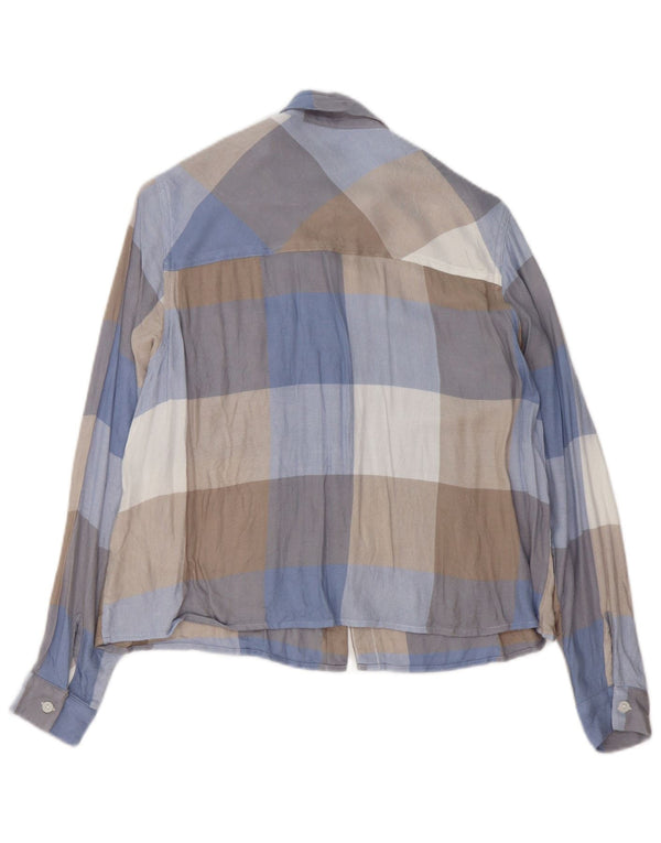 Mistral Surchemise pour femme UK 14 Rayonne à carreaux multicolore moyen