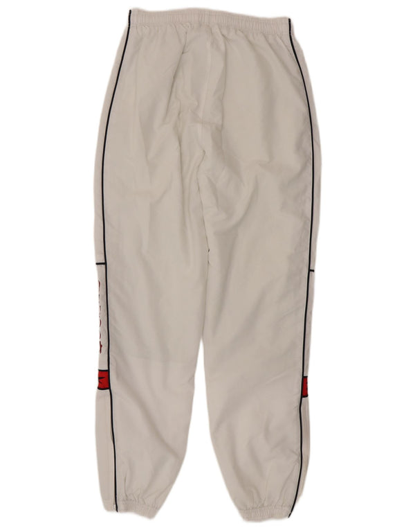Reebok Pantalon de Survêtement Graphic Homme Joggers Small Blanc Polyester