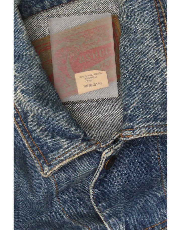 Cassuci Veste en Jean Homme UK 42 XL Bleu Coton