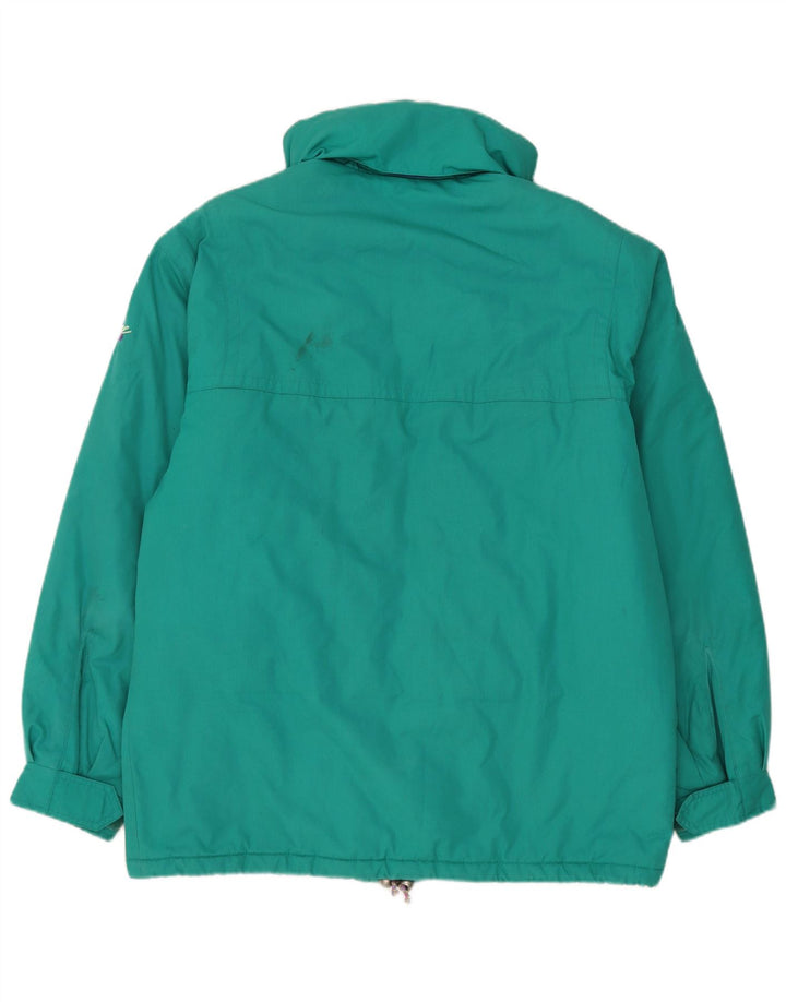 Fila Veste de ski à capuche pour homme IT 50 Large Vert Coton
