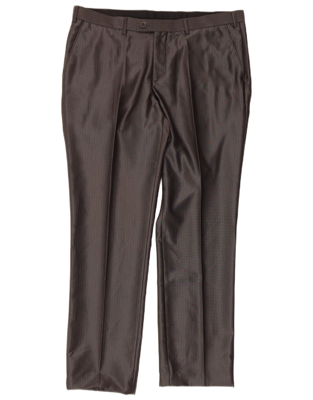 Angelo Litrico Costume 3 pièces pour homme EU 54 2XL W38 L30 Gris à fines rayures classique