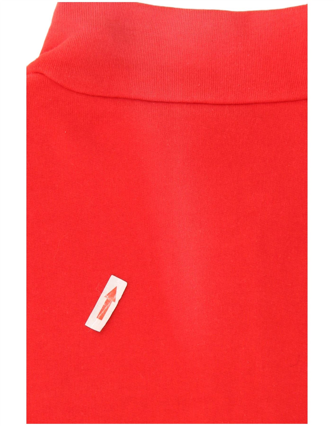 vintage Mens Full Survêtement EU 48 Moyen Rouge Colourblock Coton