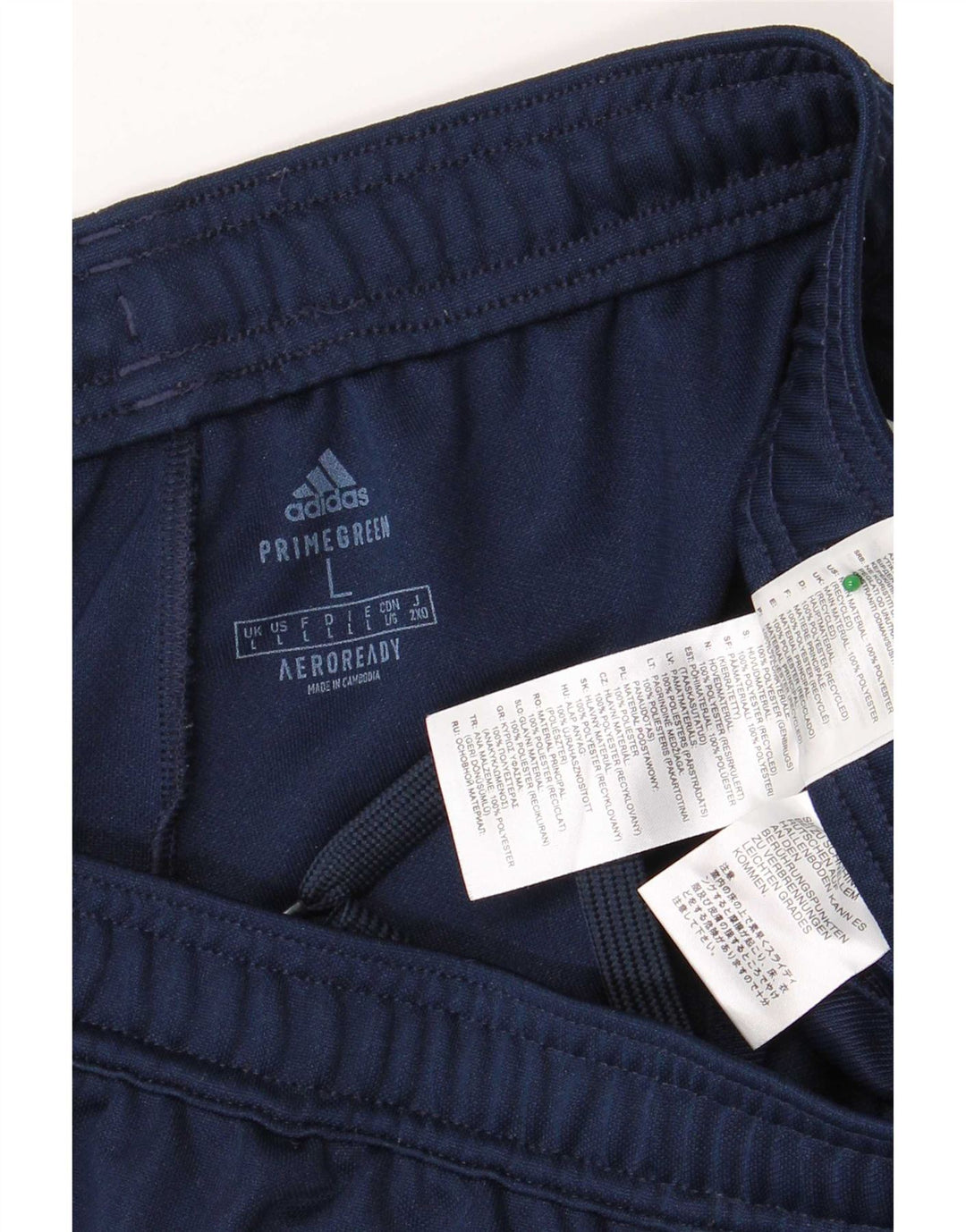 Adidas Pantalon de survêtement Aeroready pour hommes, grand, bleu marine, polyester