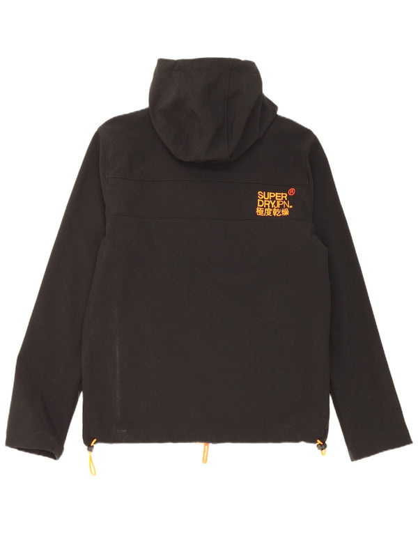 Superdry Veste coupe-vent graphique The Windtrekker pour homme UK 38 Medium Noir
