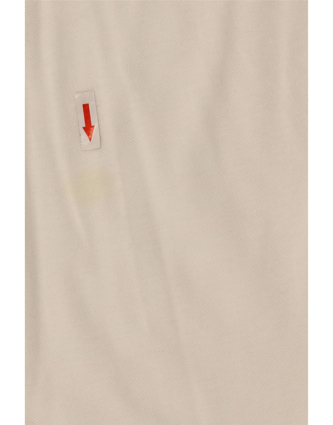 Adidas Polo Femme UK 12 Coton Blanc Moyen
