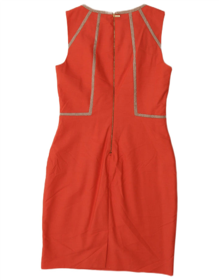 Calvin Klein Robe fourreau sans manches pour femme US 6 Orange moyen