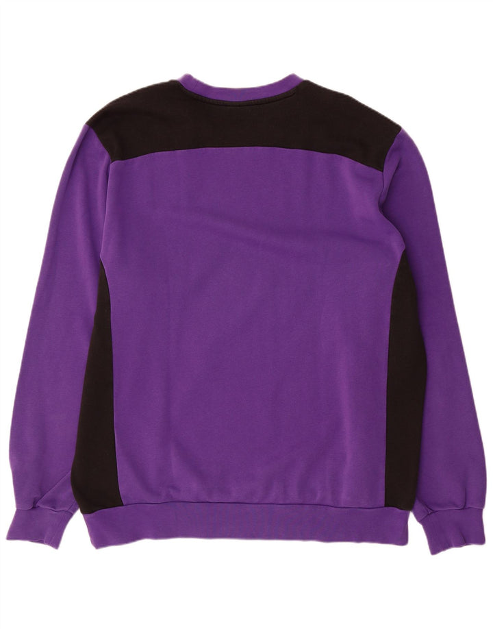 PUMA Osnabruck Sweatshirt Jumper 2XL Violet Colorblock Coton