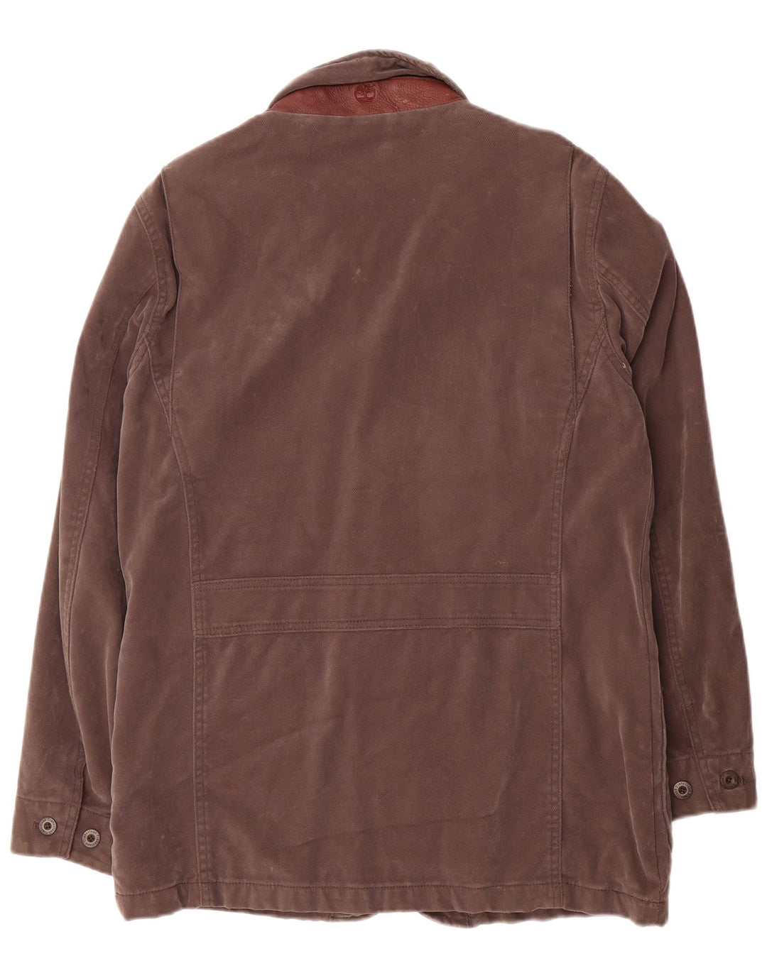 Timberland Veste utilitaire pour homme UK 36 Petit coton marron