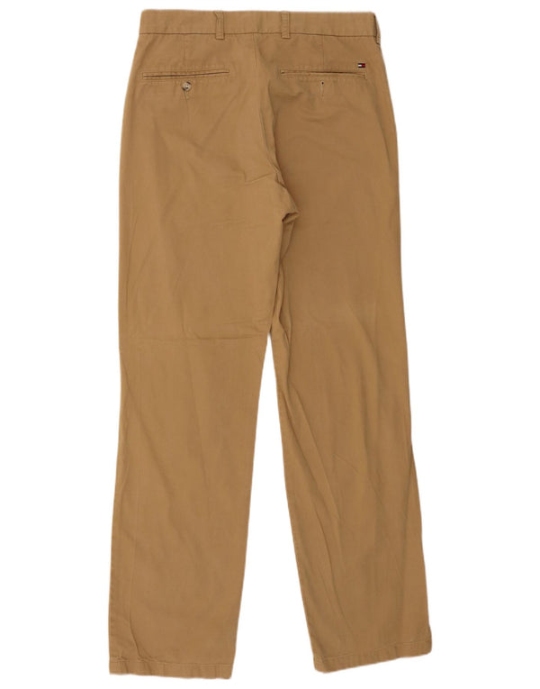 Tommy Hilfiger Pantalon Chino Droit Soho Homme W32 L32 Beige Coton