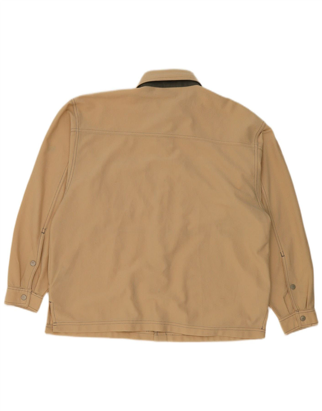 Diadora Chemise ample pour homme UK 36 Petit Beige Polyester