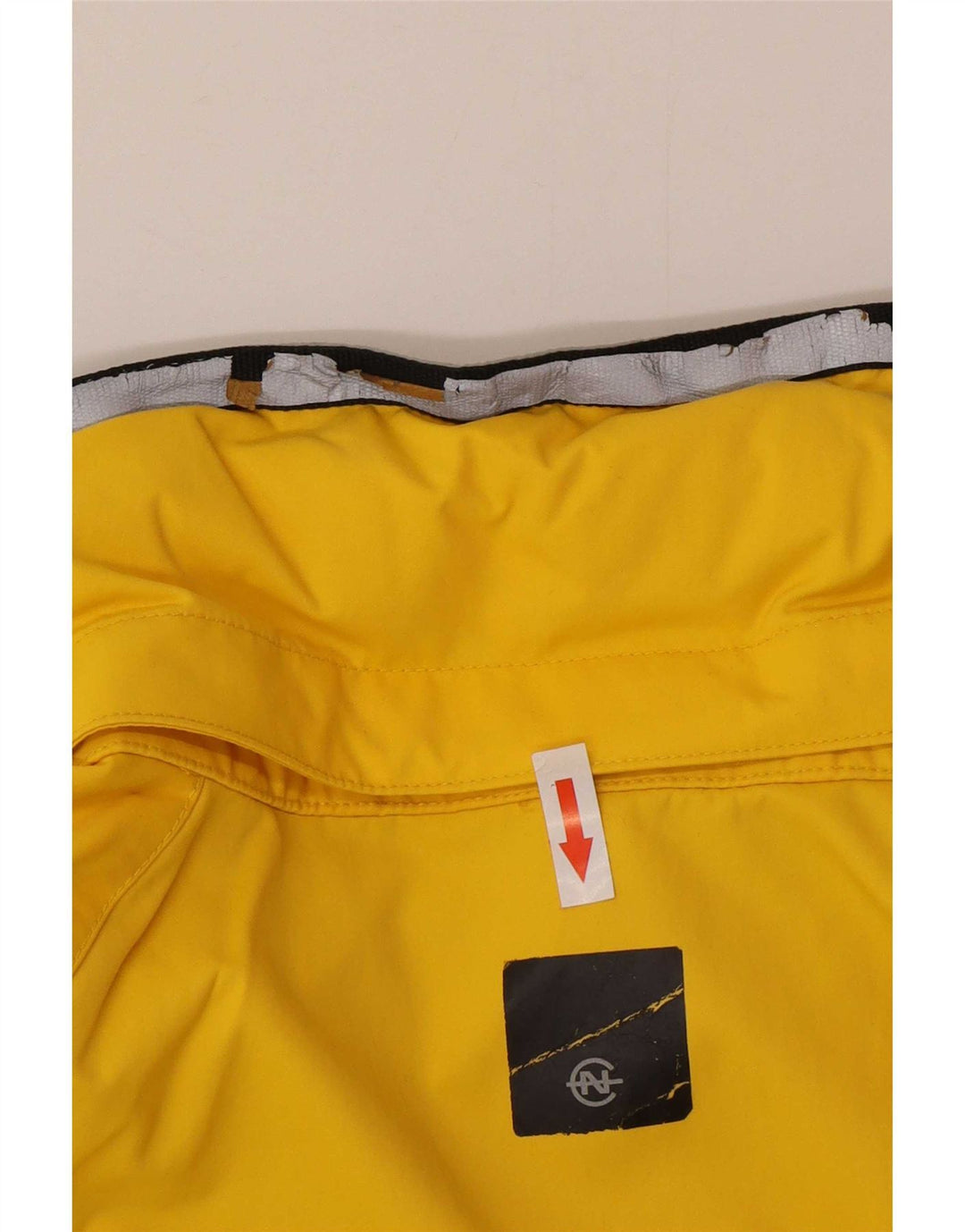 Nautica Veste de Pluie Homme UK 42 XL Nylon Jaune
