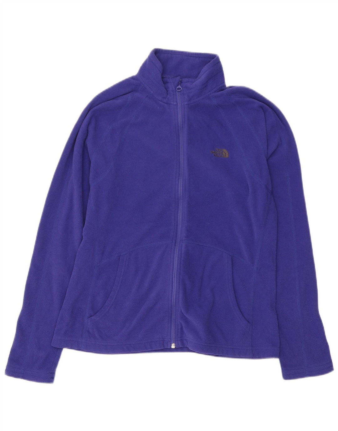 THE NORTH FACE Veste polaire pour femme UK 16 Large Violet Polyester