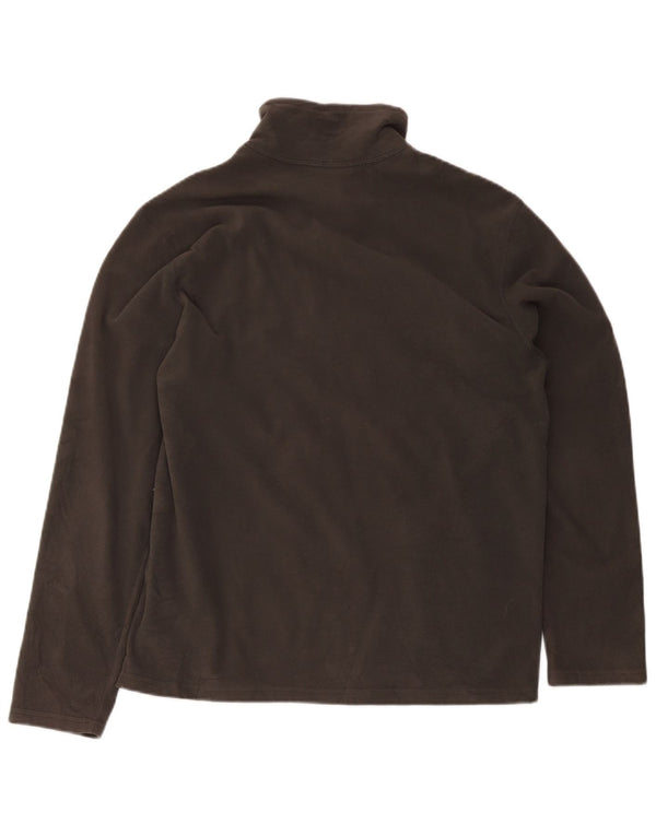 The North Face Pull polaire à col zippé pour homme Gris moyen Polyester Sports